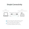 StarTech.com ICUSB232FTN 1-portový adaptérový kábel z USB na sériový null modem RS232 DB9 DCE, FTDI, USB 2.0, čierny