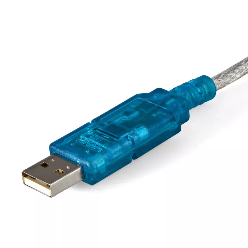 StarTech.com 3ft (91 cm) 1-portový USB na RS232-DB9 sériový adaptérový kábel, USB na sériový adaptérový kábel – M/M