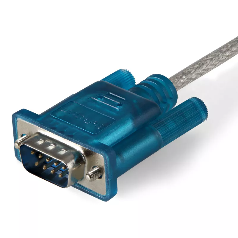 StarTech.com 3ft (91 cm) 1-portový USB na RS232-DB9 sériový adaptérový kábel, USB na sériový adaptérový kábel – M/M
