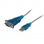 StarTech.com 43 cm (17 palcov) 1-Port USB na RS232 DB9 sériový adaptérový kábel, USB na sériový adaptérový kábel - M/M