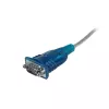 StarTech.com 43 cm (17 palcov) 1-Port USB na RS232 DB9 sériový adaptérový kábel, USB na sériový adaptérový kábel - M/M