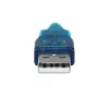 StarTech.com 43 cm (17 palcov) 1-Port USB na RS232 DB9 sériový adaptérový kábel, USB na sériový adaptérový kábel - M/M