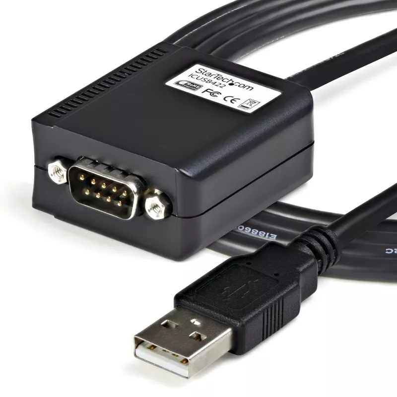 StarTech.com 1,8m 1-Port profesionálny RS422/485 USB sériový kábel-adaptér s COM-Beibehaltung, USB na RS422 adaptér - TAA