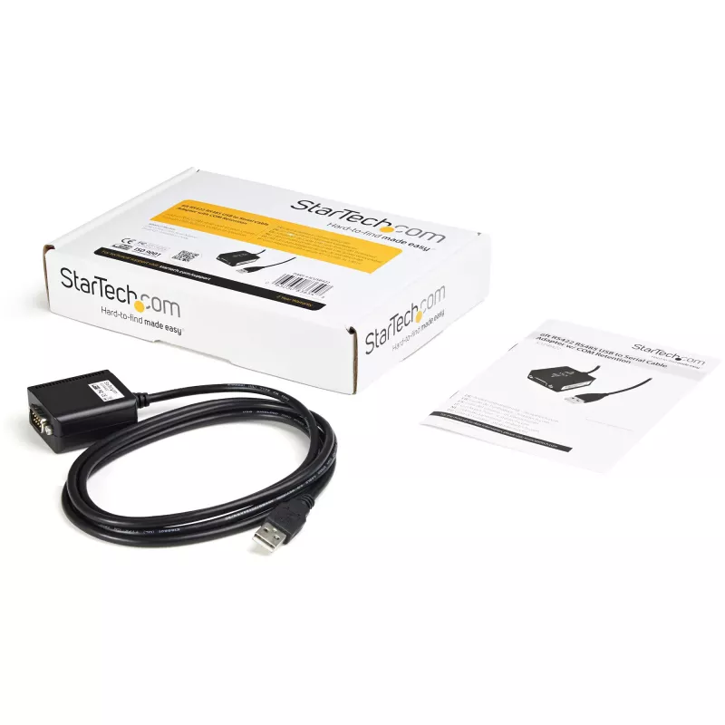 StarTech.com 1,8m 1-Port profesionálny RS422/485 USB sériový kábel-adaptér s COM-Beibehaltung, USB na RS422 adaptér - TAA