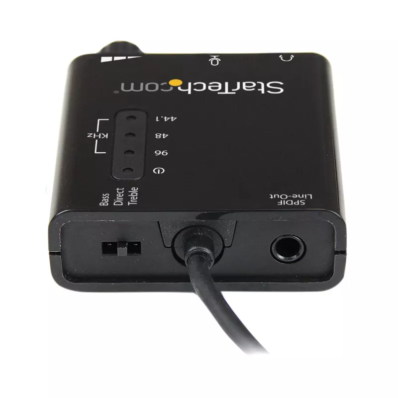 StarTech.com USB stereo audio adaptér externá zvuková karta s SPDIF digitálnym audio a stereo mikrofónom