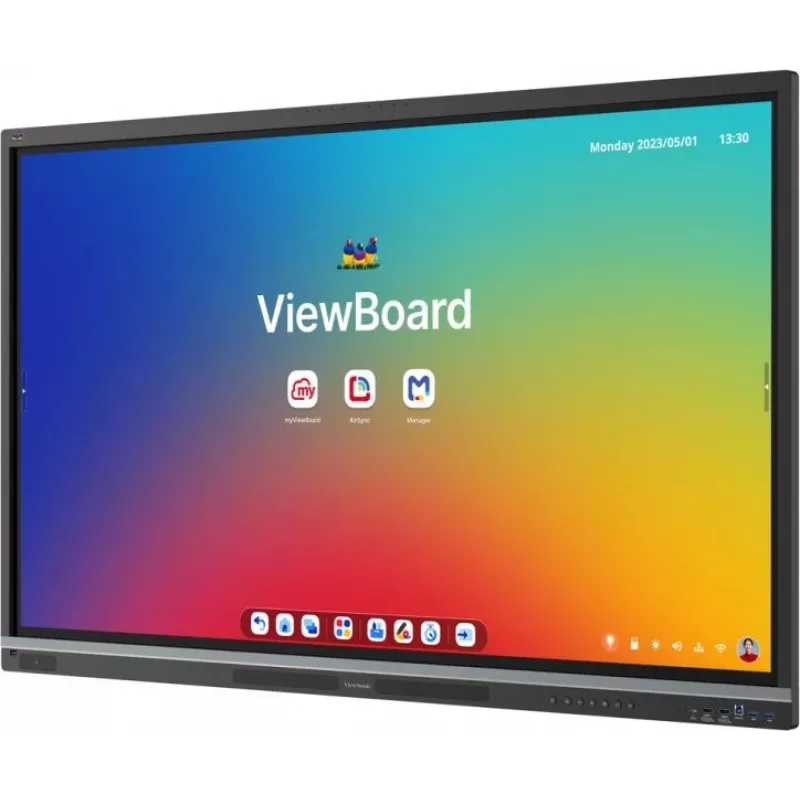 Viewsonic IFP6551 interaktívny whiteboard displej 165,1 cm (65 palcov) 3840 x 2160 pixelov dotykový čierny