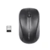 Kensington Wireless ValuMouse, obojručná, optická, RF Wireless, 1000 DPI, čierna