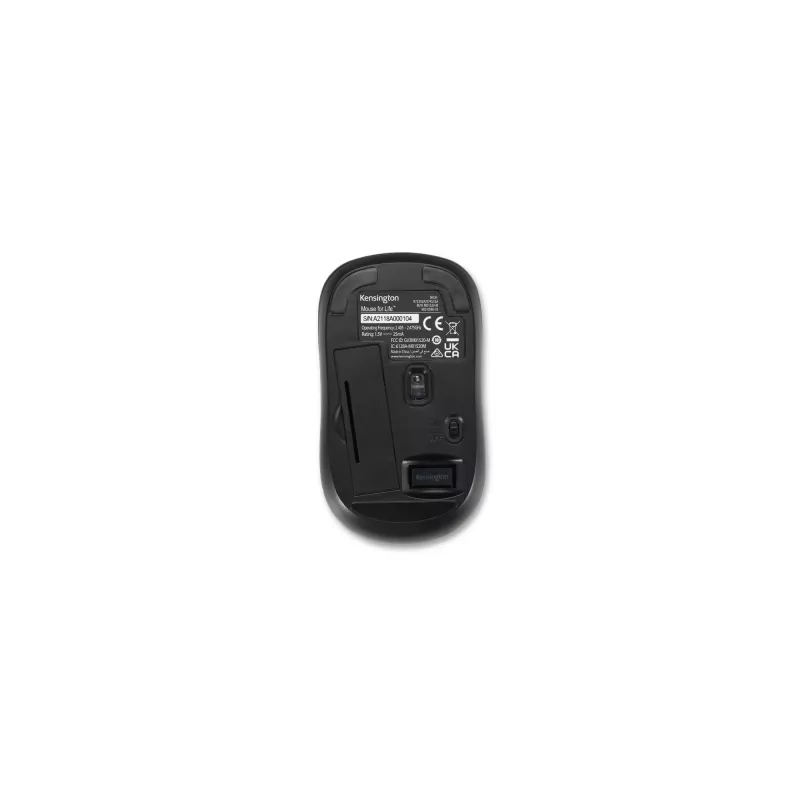 Kensington Wireless ValuMouse, obojručná, optická, RF Wireless, 1000 DPI, čierna