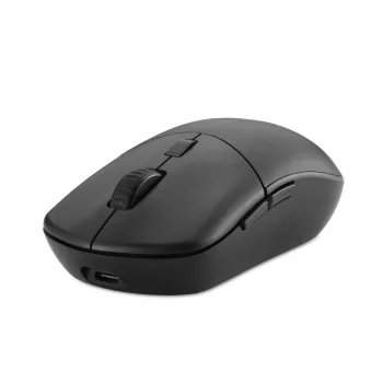 Kensington MY430 EQ nabíjateľná myš, obojručná, optická, RF Wireless + Bluetooth, 2400 DPI, čierna