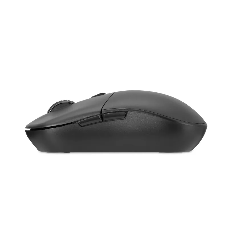 Kensington MY430 EQ nabíjateľná myš, obojručná, optická, RF Wireless + Bluetooth, 2400 DPI, čierna