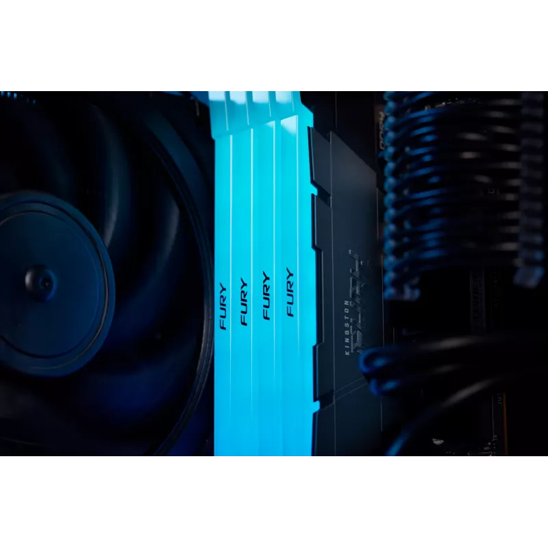 Kingston Technology FURY 16GB 3600MT/s DDR4 CL16 DIMM (sada 2) Renegade RGB