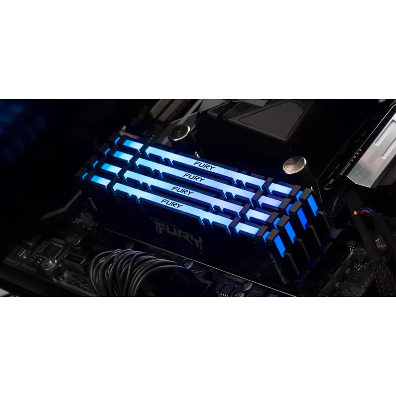 Kingston Technology FURY 16GB 3600MT/s DDR4 CL16 DIMM (sada 2) Renegade RGB