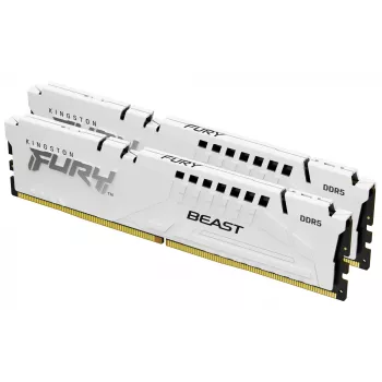 Kingston Technology FURY Beast 32GB 6400MT/s DDR5 CL32 DIMM (sada 2) biela EXPO