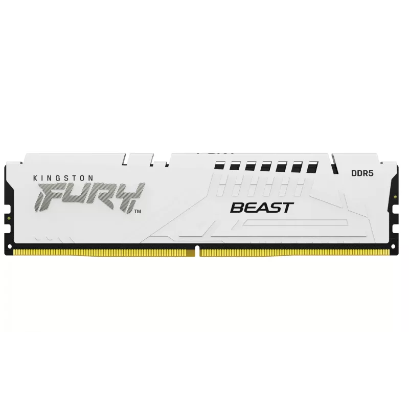 Kingston Technology FURY Beast 32GB 6400MT/s DDR5 CL32 DIMM (sada 2) biela EXPO