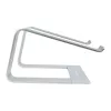 StarTech.com stojan na notebook na stôl, podpora 5 kg/11 lb, hliník, strieborný, ergonomické zvýšenie notebooku, prenosný držiak na notebook, stojan na počítač pre MacBook Air/Pro, Dell XPS, Lenovo