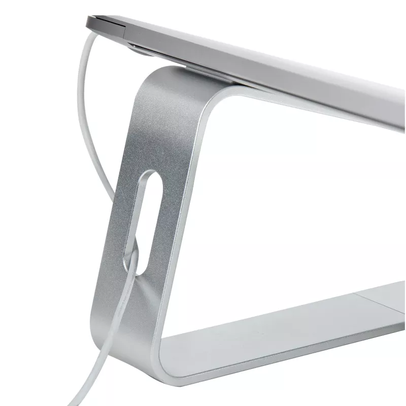 StarTech.com stojan na notebook na stôl, podpora 5 kg/11 lb, hliník, strieborný, ergonomické zvýšenie notebooku, prenosný držiak na notebook, stojan na počítač pre MacBook Air/Pro, Dell XPS, Lenovo