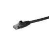 StarTech.com 10 m CAT6 Ethernet kábel – čierny CAT 6 Gigabit Ethernet kábel – 250 MHz 100 W PoE RJ45 UTP sieťový/patch kábel, ochrana proti zachyteniu s odľahčením, jednotlivo testovaný