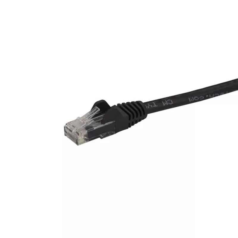 StarTech.com 10 m CAT6 Ethernet kábel – čierny CAT 6 Gigabit Ethernet kábel – 250 MHz 100 W PoE RJ45 UTP sieťový/patch kábel, ochrana proti zachyteniu s odľahčením, jednotlivo testovaný