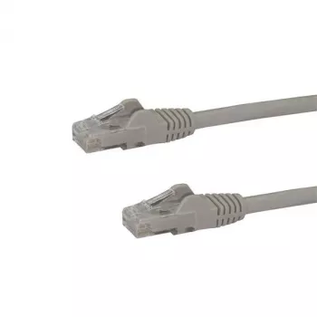 StarTech.com 3 m CAT6 Ethernet kábel – sivý CAT 6 Gigabit Ethernet kábel – 250MHz 100W PoE RJ45 UTP sieťový/patch kábel, ochrana proti zachyteniu s odľahčením, jednotlivo testovaný