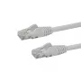 StarTech.com N6PATC50CMWH 0,5 m (50 cm) prepojovací kábel Gigabit Ethernet CAT6, RJ45 s chránenou západkou, UTP, PoE, 24 AWG, ochrana proti zlomeniu, biely