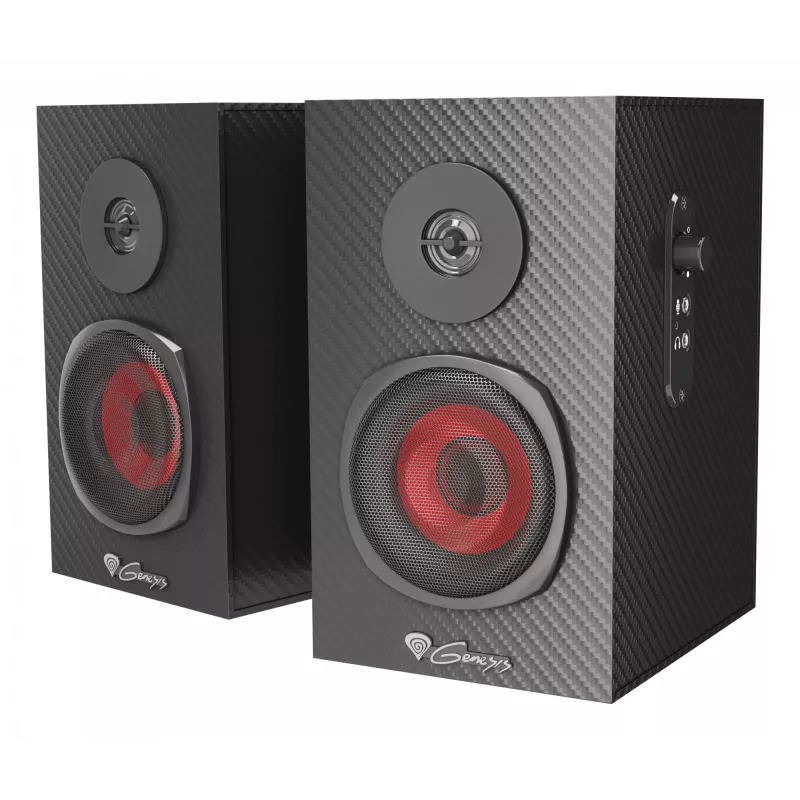 GENESIS Helium 200 1-pásmový čierny, červený káblový 20 W