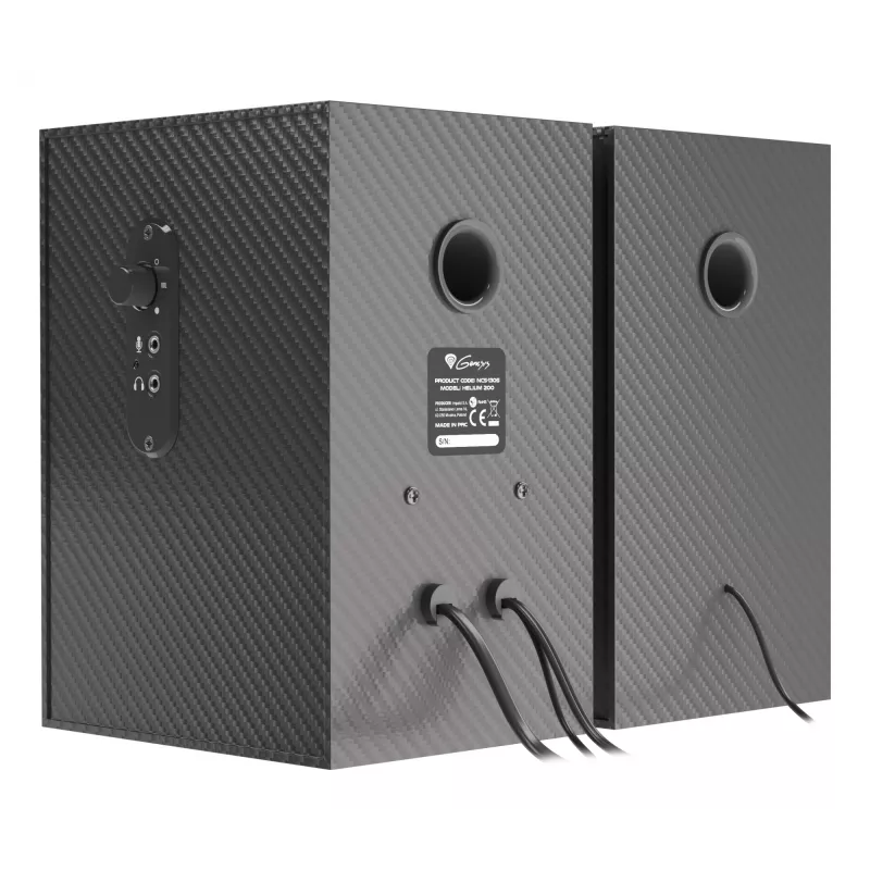 GENESIS Helium 200 1-pásmový čierny, červený káblový 20 W