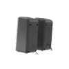 GENESIS Helium 100 BT RGB reproduktorová sada 10 W PC/notebook čierna, strieborná 2.0-kanálová Bluetooth