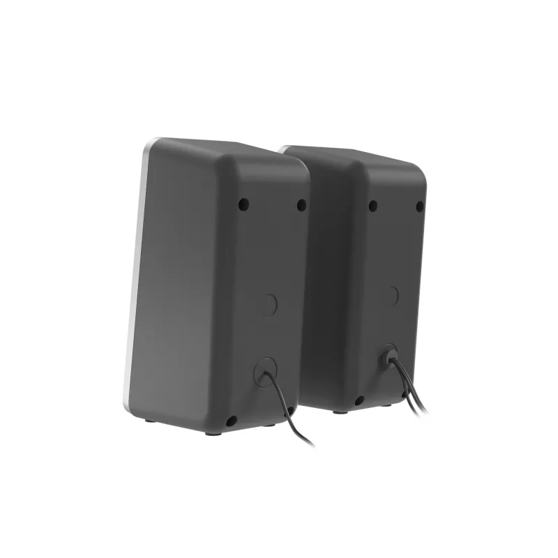 GENESIS Helium 100 BT RGB reproduktorová sada 10 W PC/notebook čierna, strieborná 2.0-kanálová Bluetooth