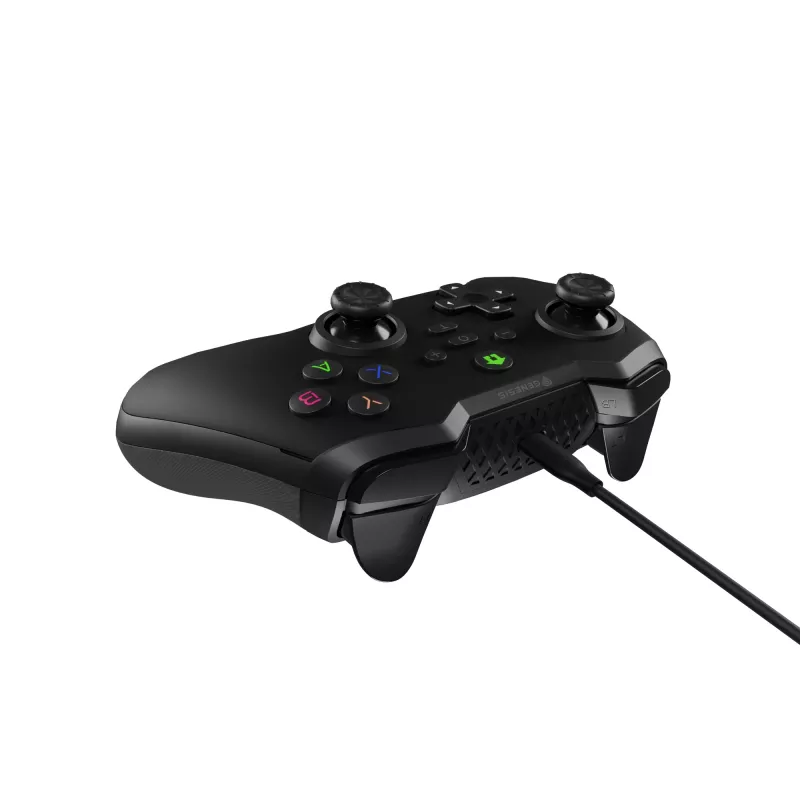 GENESIS Mangan 300 čierny USB gamepad analógový / digitálny Android, Nintendo Switch, PC