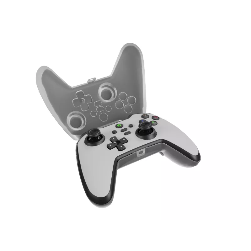 GENESIS Mangan 300 biely USB gamepad analógový / digitálny Android, Nintendo Switch, PC