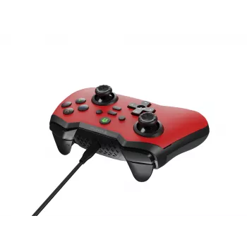 GENESIS Mangan 300 červený USB gamepad analógový / digitálny Android, Nintendo Switch, PC