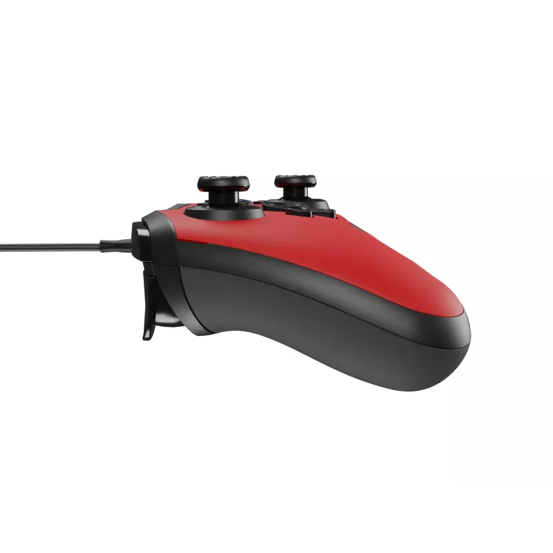 GENESIS Mangan 300 červený USB gamepad analógový / digitálny Android, Nintendo Switch, PC