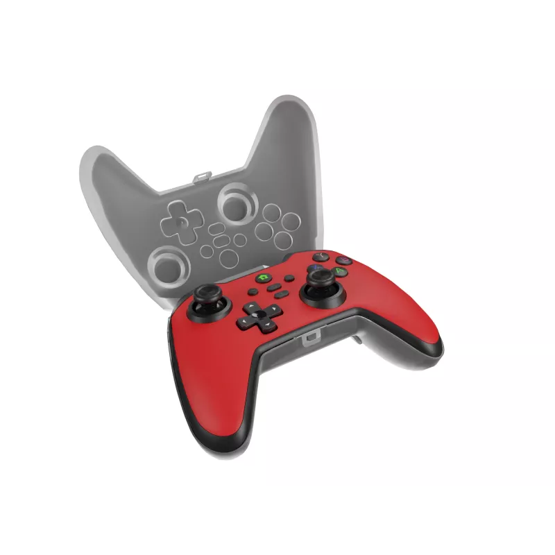 GENESIS Mangan 300 červený USB gamepad analógový / digitálny Android, Nintendo Switch, PC