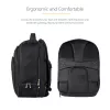 StarTech.com 17,3-palcový batoh na notebook s vyberateľným organizérom príslušenstva - profesionálny IT-tech batoh na prácu/cesty/dochádzanie - ergonomická taška na počítač - odolný balistický nylon - priehradky na notebook/tablet