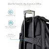 StarTech.com 17,3-palcový batoh na notebook s vyberateľným organizérom príslušenstva - profesionálny IT-tech batoh na prácu/cesty/dochádzanie - ergonomická taška na počítač - odolný balistický nylon - priehradky na notebook/tablet