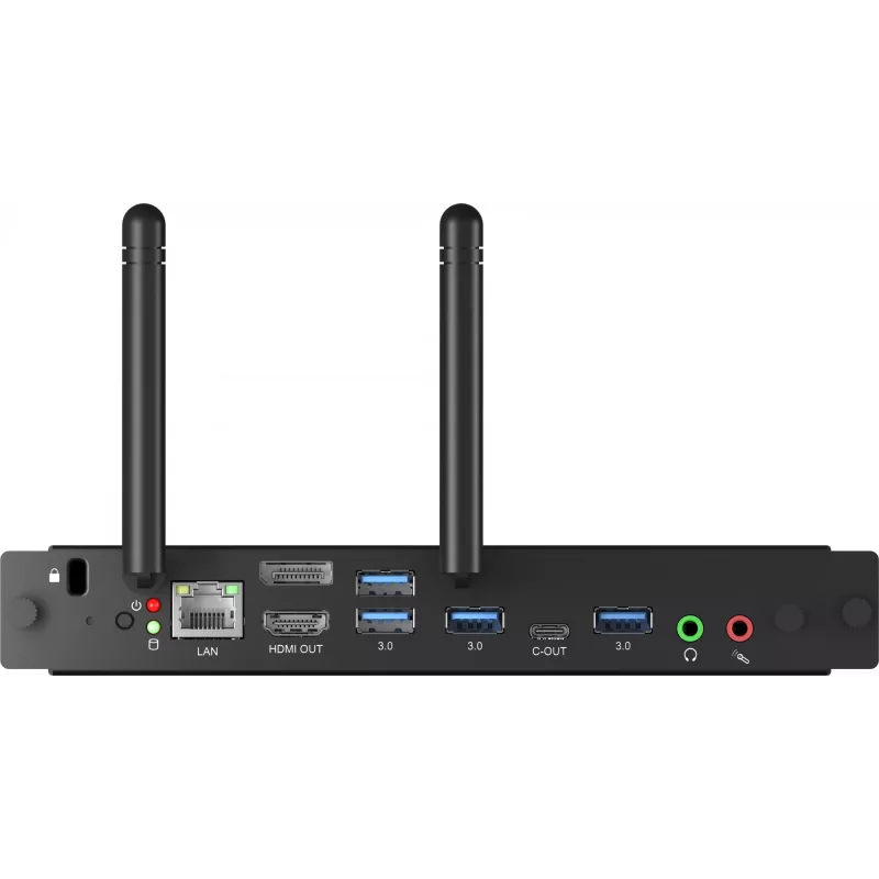 iiyama OPC51204BC-1 PC/Workstation Intel® Core™ i5 i5-12450H 8 GB DDR4-SDRAM 256 GB SSD Windows 11 IoT Enterprise Mini-PC čierna