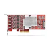 StarTech.com 4-portová USB Type-C PCIe karta, USB 3.2 10Gbps, USB-C PCI Express rozširujúca karta, 4x nezávislý USB radič, Windows/Linux/macOS, TAA-kompatibilná