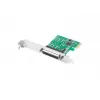 Lanberg PCE-LPT-001 karta PCIe s paralelným portom LPT (DB25), držiak s nízkym profilom