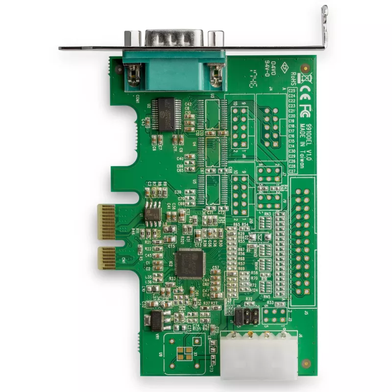 StarTech.com 1-portový PCI Express RS232 sériový adaptér - PCIe RS232 sériový host radič - PCIe na sériový DB9 - 16950 UART - Low-Profile rozširujúca karta - Windows & Linux