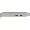 StarTech.com 2-portová USB 3.2 Gen 2 PCIe karta, USB-C 10Gbps SuperSpeed PCI Express 3.0 x4 radič karta, USB Type-C adaptérová karta, iba dáta, Windows/macOS/Linux, TAA