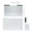 StarTech.com filter proti sledovaniu pre notebook 15.6 palca - magnetický, odnímateľný bezpečnostný filter displeja notebooku - ochrana obrazovky znižujúca modré svetlo - 16:9 - matná/lesklá - +/-30 stupňov