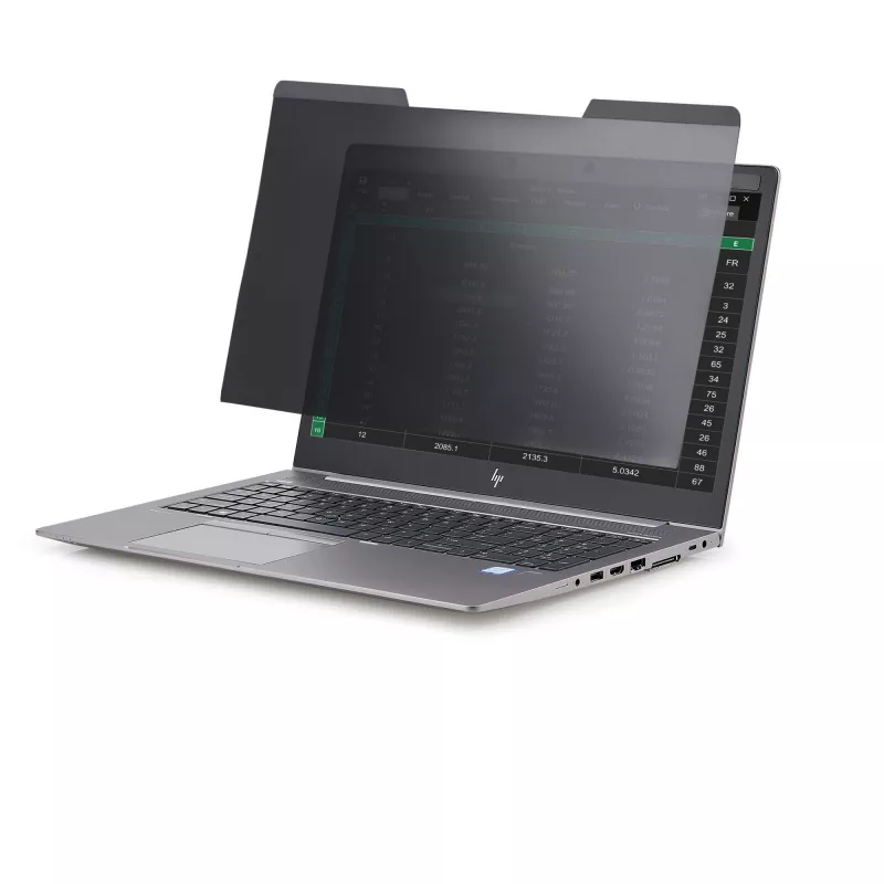 StarTech.com filter proti sledovaniu pre notebook 15.6 palca - magnetický, odnímateľný bezpečnostný filter displeja notebooku - ochrana obrazovky znižujúca modré svetlo - 16:9 - matná/lesklá - +/-30 stupňov