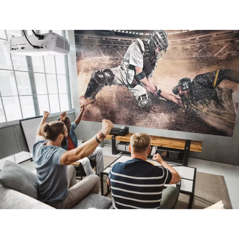 Viewsonic PX749-4K dátový projektor štandardný objektív projektor 4000 ANSI lúmenov UHD 4K (3840x2160) 3D biely