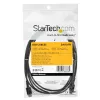 StarTech.com 2 m USB-C nabíjací kábel – odolný rýchlonabíjací a synchronizačný kábel USB 2.0 Type-C na USB C kábel pre notebook – TPE plášť aramidové vlákna M/M 60 W čierny – Samsung S10 S20 iPad Pro MS Surface