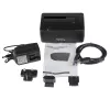 StarTech.com Single Bay USB 3.0 na SATA dokovacia stanica pre pevné disky, USB 3.0 (5 Gbit/s) dok pre pevné disky, externá 2,5/3,5 palcová SATA I/II/III HDD/SSD dokovacia stanica, vrchné vkladanie pevných diskov