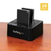 StarTech.com samostatný duplikátor pevných diskov, Dual-Bay HDD/SSD kloner/kopírovač, USB 3.1 (10 Gbit/s) na SATA III HDD/SSD dokovacia stanica, dok duplikátora pevných diskov, kloner pevných diskov