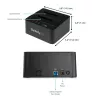 StarTech.com samostatný duplikátor pevných diskov, Dual-Bay HDD/SSD kloner/kopírovač, USB 3.1 (10 Gbit/s) na SATA III HDD/SSD dokovacia stanica, dok duplikátora pevných diskov, kloner pevných diskov