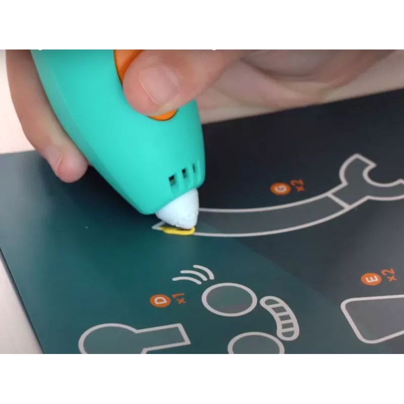 3Doodler Start Plus 3D pero 0,77 mm tyrkysová, žltá