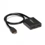 StarTech.com 4K HDMI 2-portový video splitter – 1x2 HDMI splitter – napájanie cez USB alebo napájací zdroj – 4K 30Hz