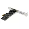 StarTech.com 2,5 Gbit/s 2.5GBASE-T PCIe sieťová karta, interná, káblová, PCI Express, Ethernet, 2500 Mbit/s, čierna